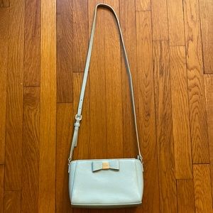 Kate spade light blue cross body bag